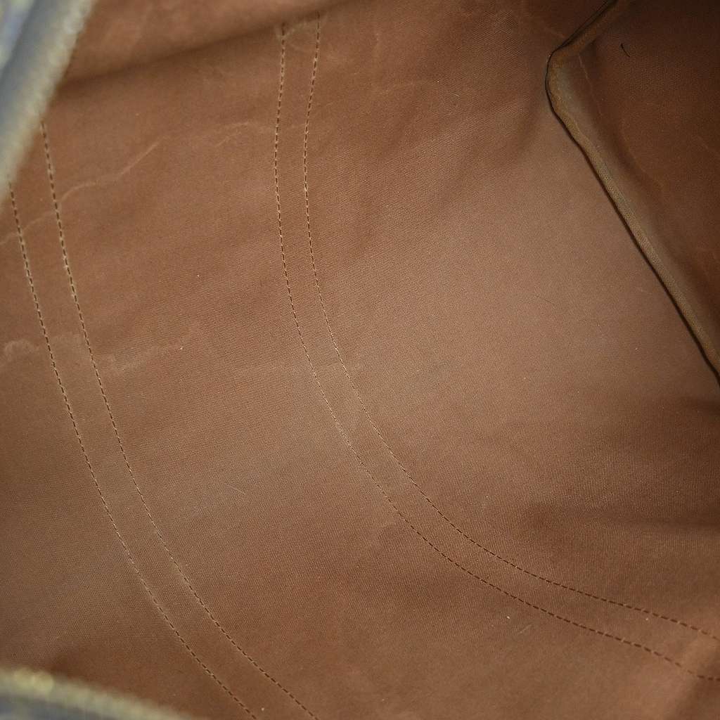 Louis Vuitton Keepall Bag Brown Canvas Fair condition - Inside View