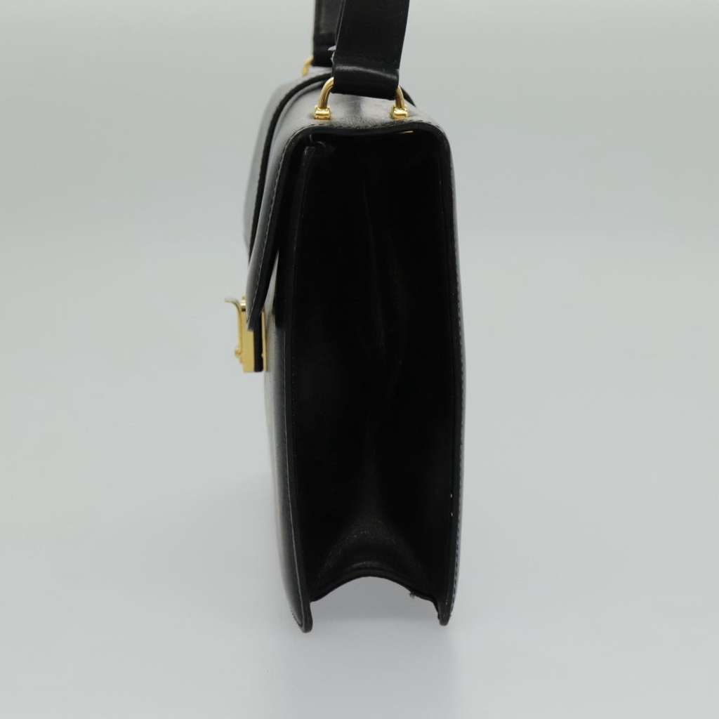 Celine Shoulder Bag Black Leather Good condition - Inside View