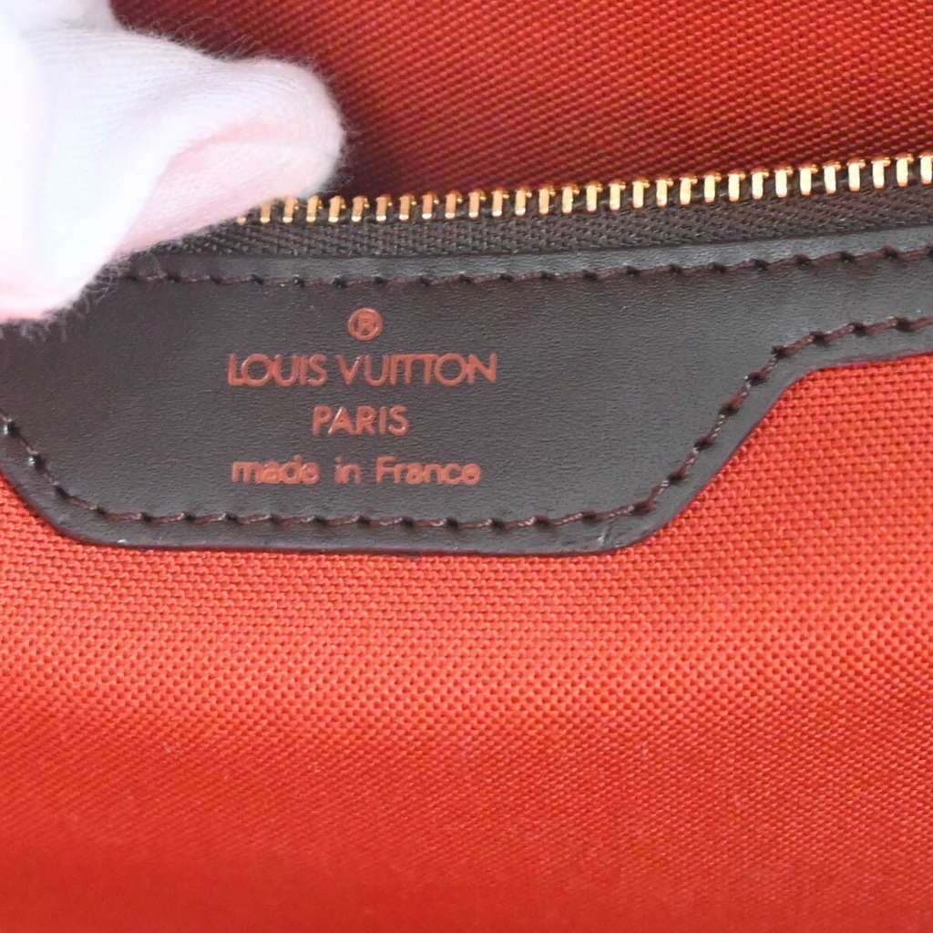 Louis Vuitton Nolita Satchel Brown Canvas Good condition - Box View