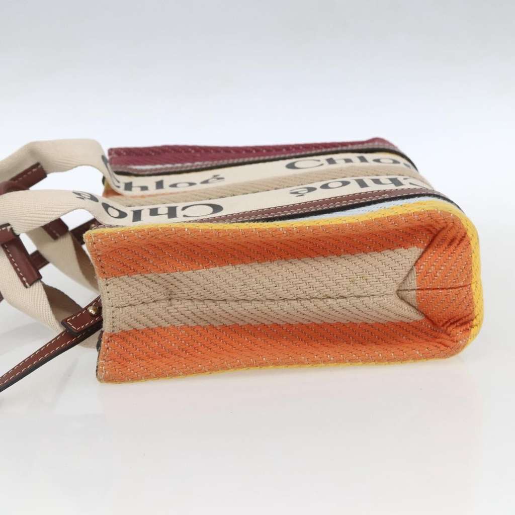 Chloe Woody Tote Other Canvas Good condition - Inside View