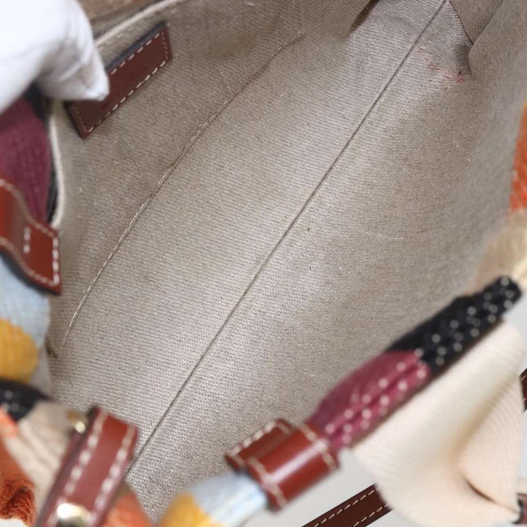 Chloe Woody Tote Other Canvas Good condition - Box View