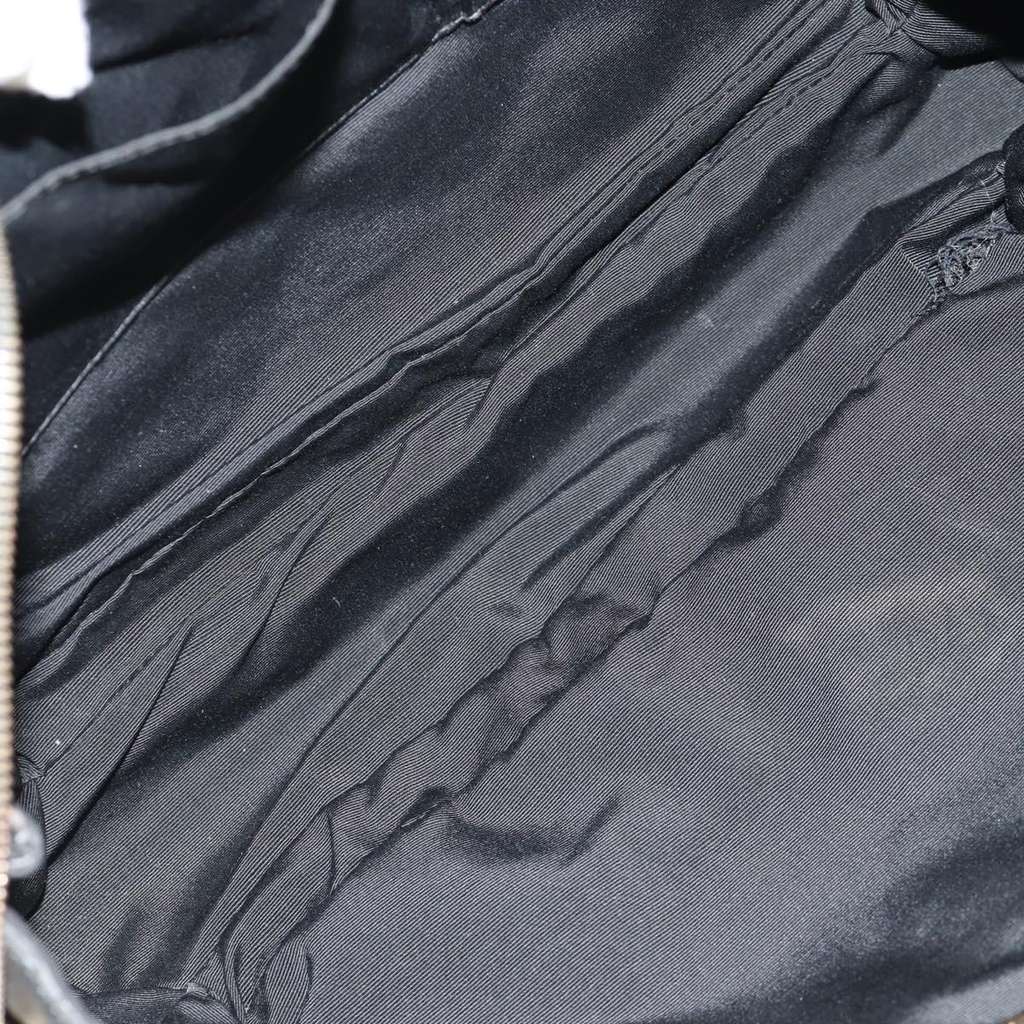 Salvatore Ferragamo Ginette Chain Shoulder Bag Black Leather Fair condition - Box View