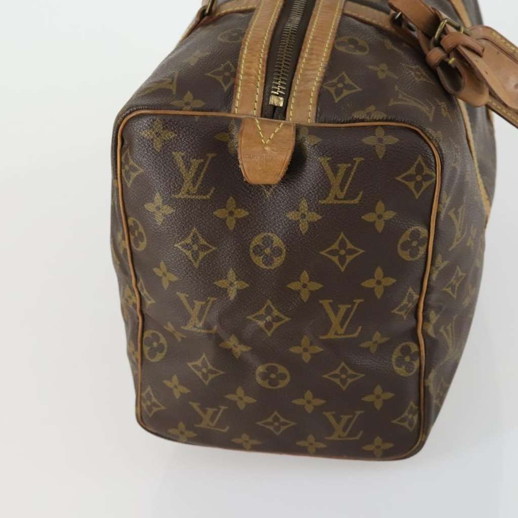 Louis Vuitton Sac Souple Handbag Brown Canvas Fair condition - Model View