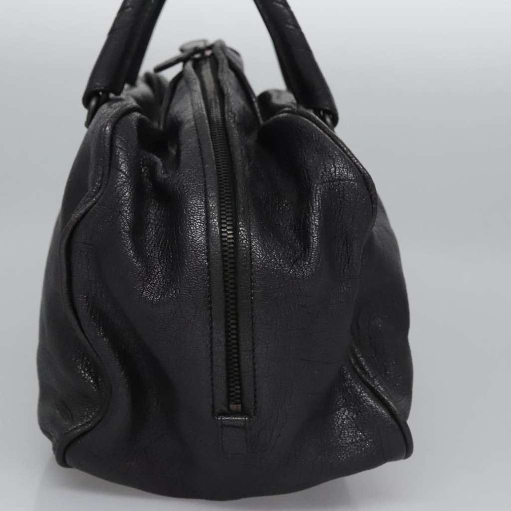 Bottega Veneta Vintage handbag Black Leather Good condition - Inside View