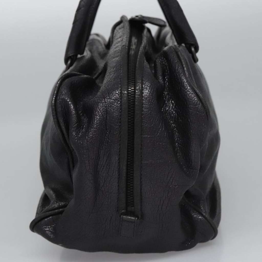 Bottega Veneta Vintage handbag Black Leather Good condition - Model View