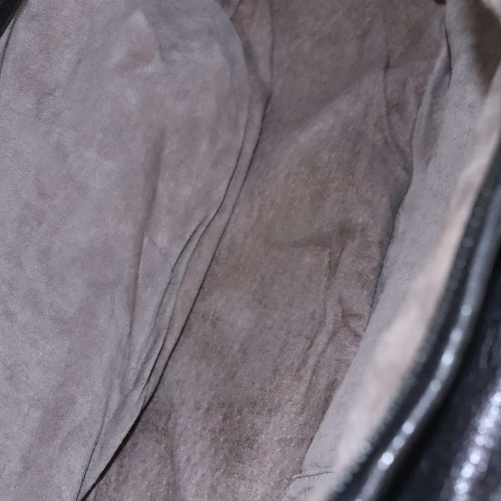 Bottega Veneta Vintage handbag Black Leather Good condition - Box View