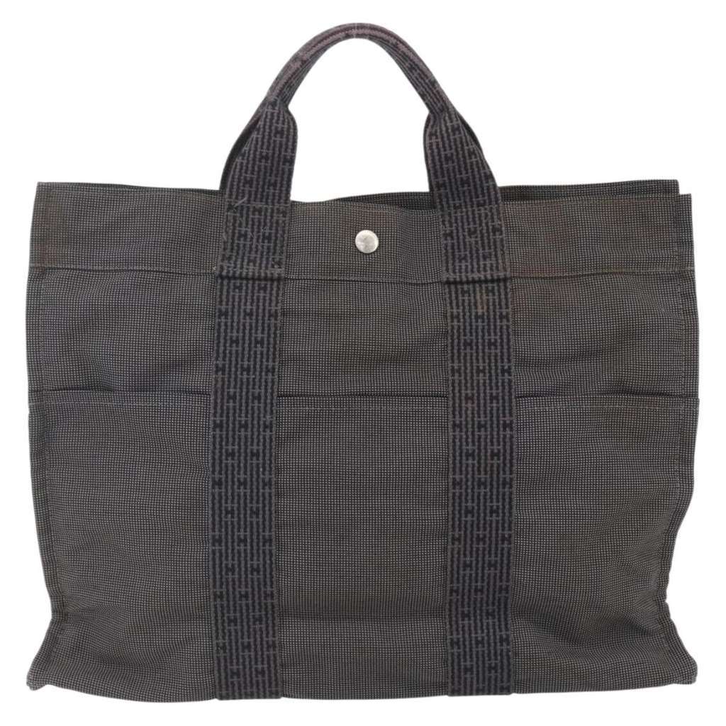 Hermès Fourre-tout Herline Other Canvas Good condition - Back View