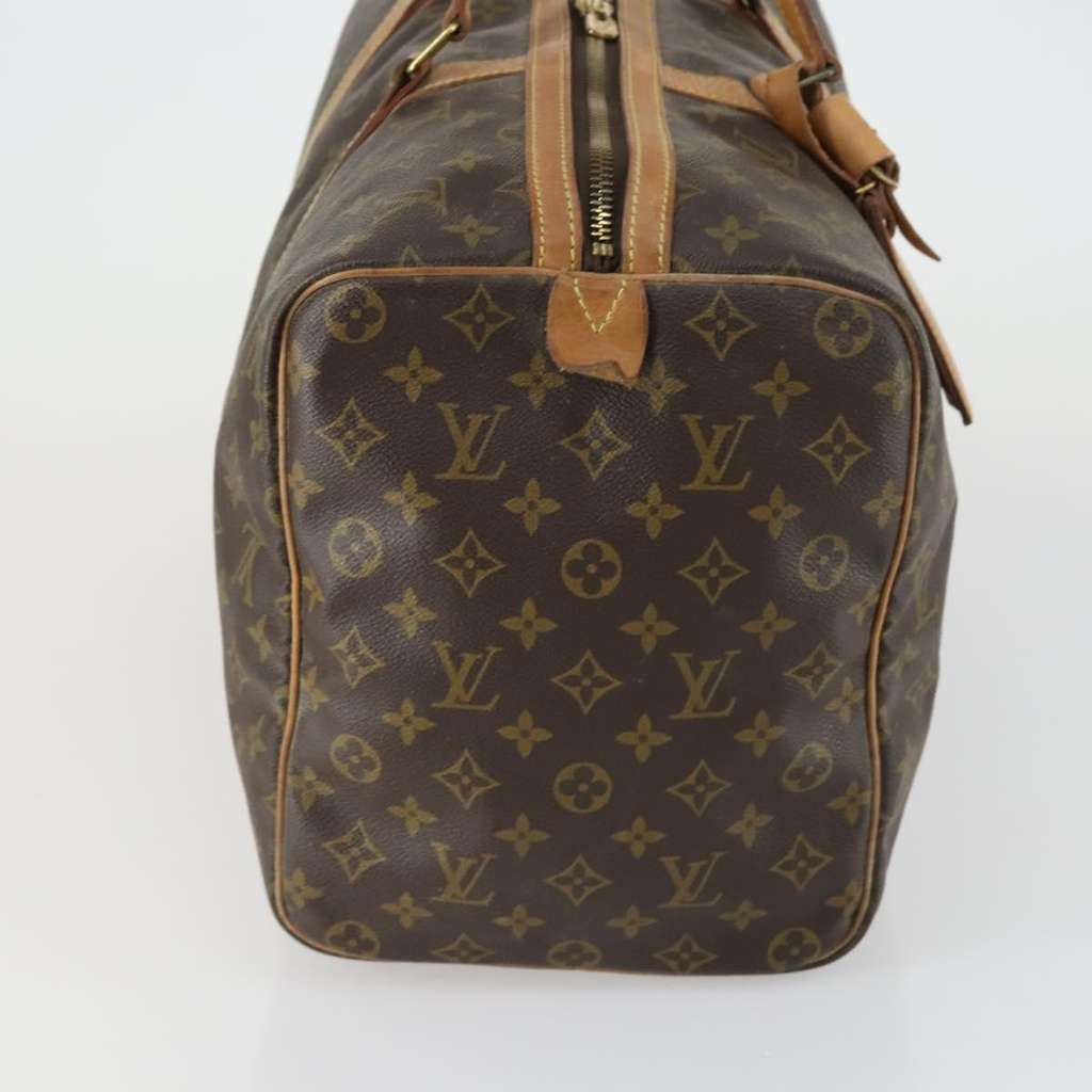 Louis Vuitton Sac Souple Handbag Brown Canvas Fair condition - Model View