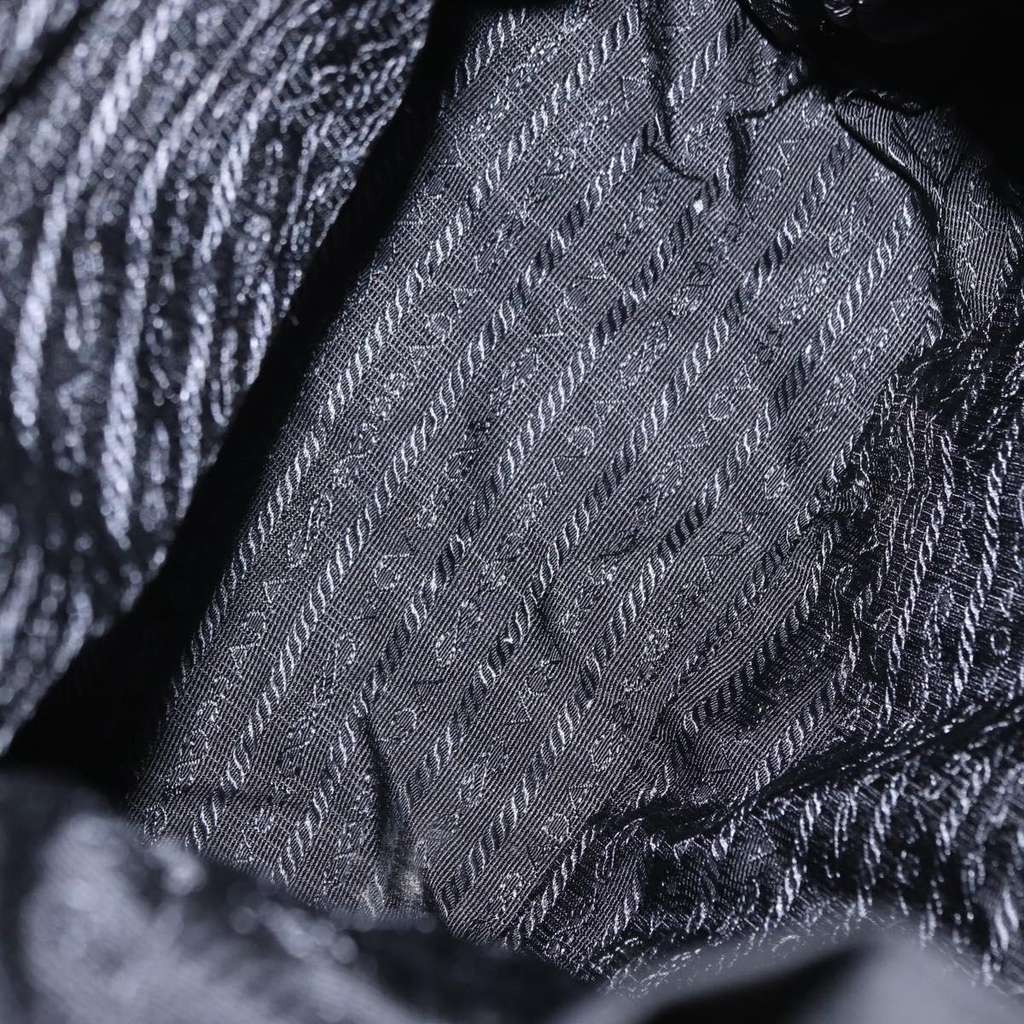 Prada Double Front Pocket Backpack Black Good condition - Box View