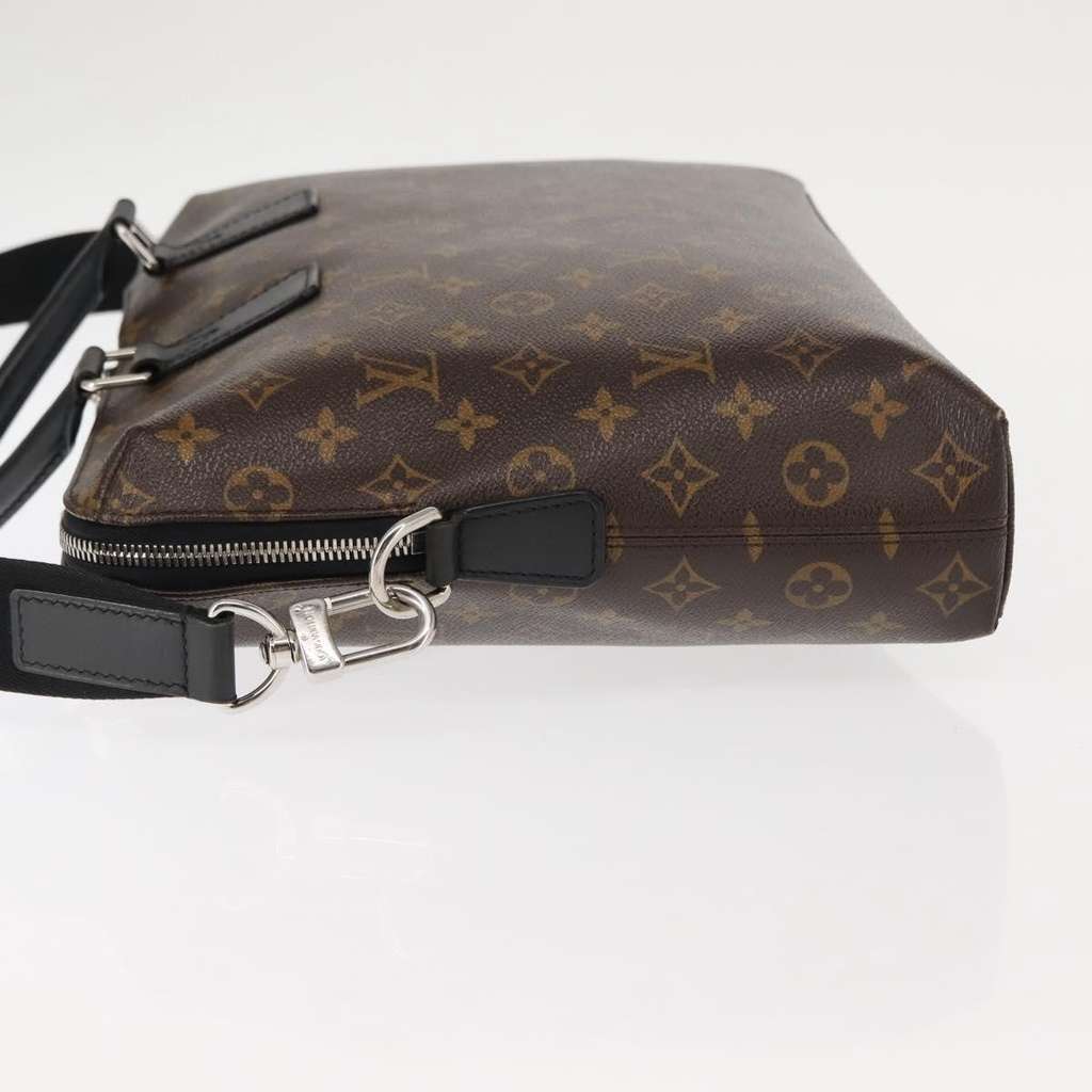 Louis Vuitton Porte-Documents Jour Bag Brown Canvas Good condition - Model View