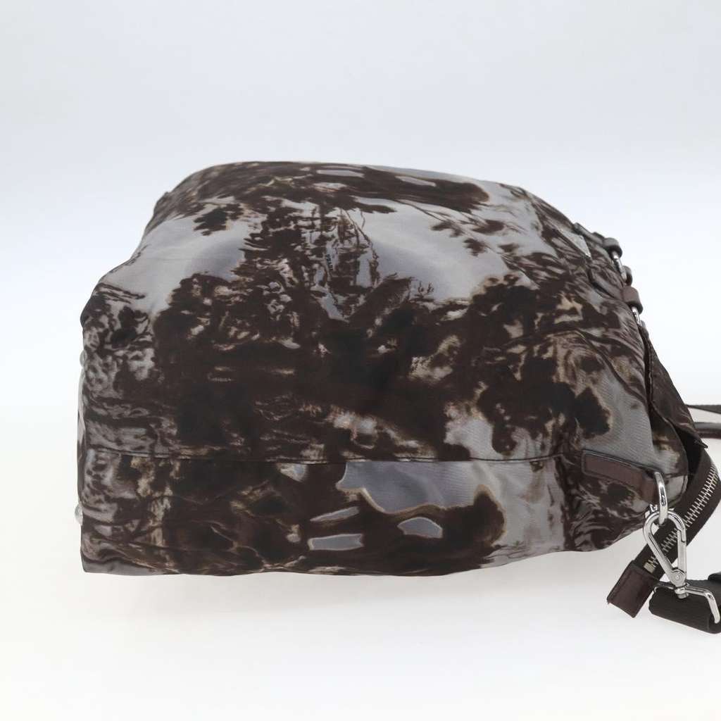 Prada Convertible Tote Brown Good condition - Model View