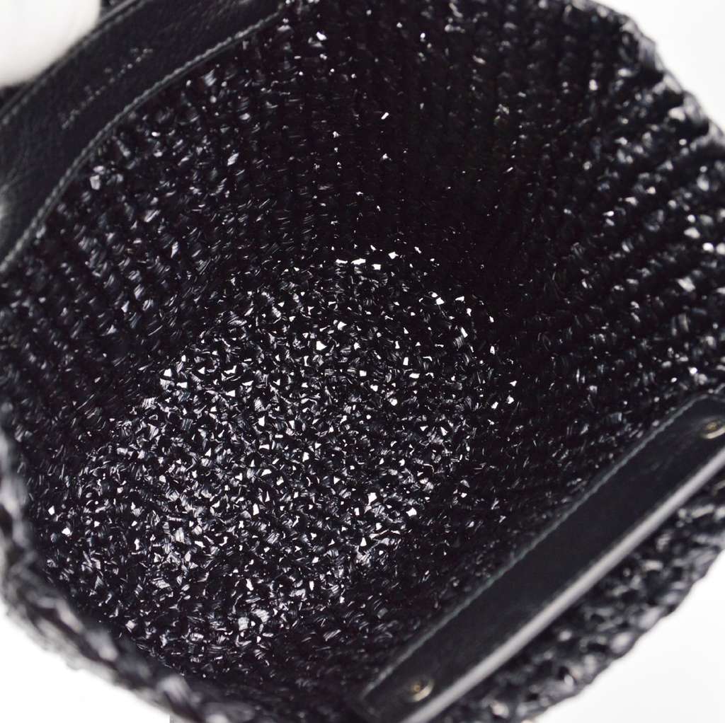 Balenciaga Le Cagole Panier Black Leather Very good condition - Inside View