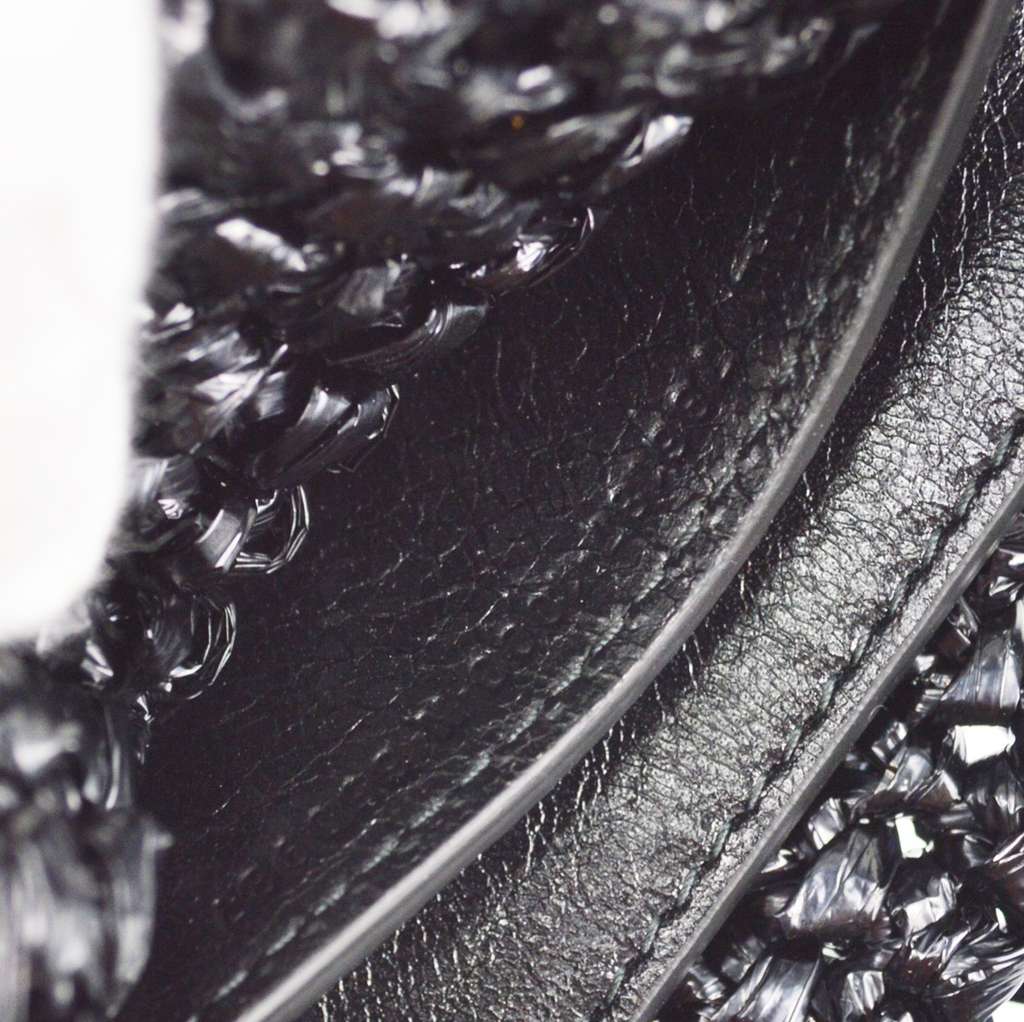 Balenciaga Le Cagole Panier Black Leather Very good condition - Model View