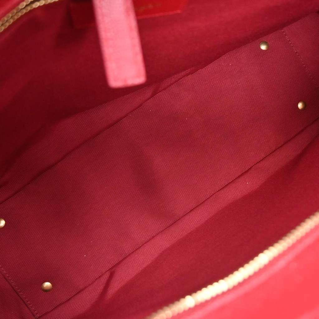 Saint Laurent Museum Tote Red Leather Good condition - Inside View