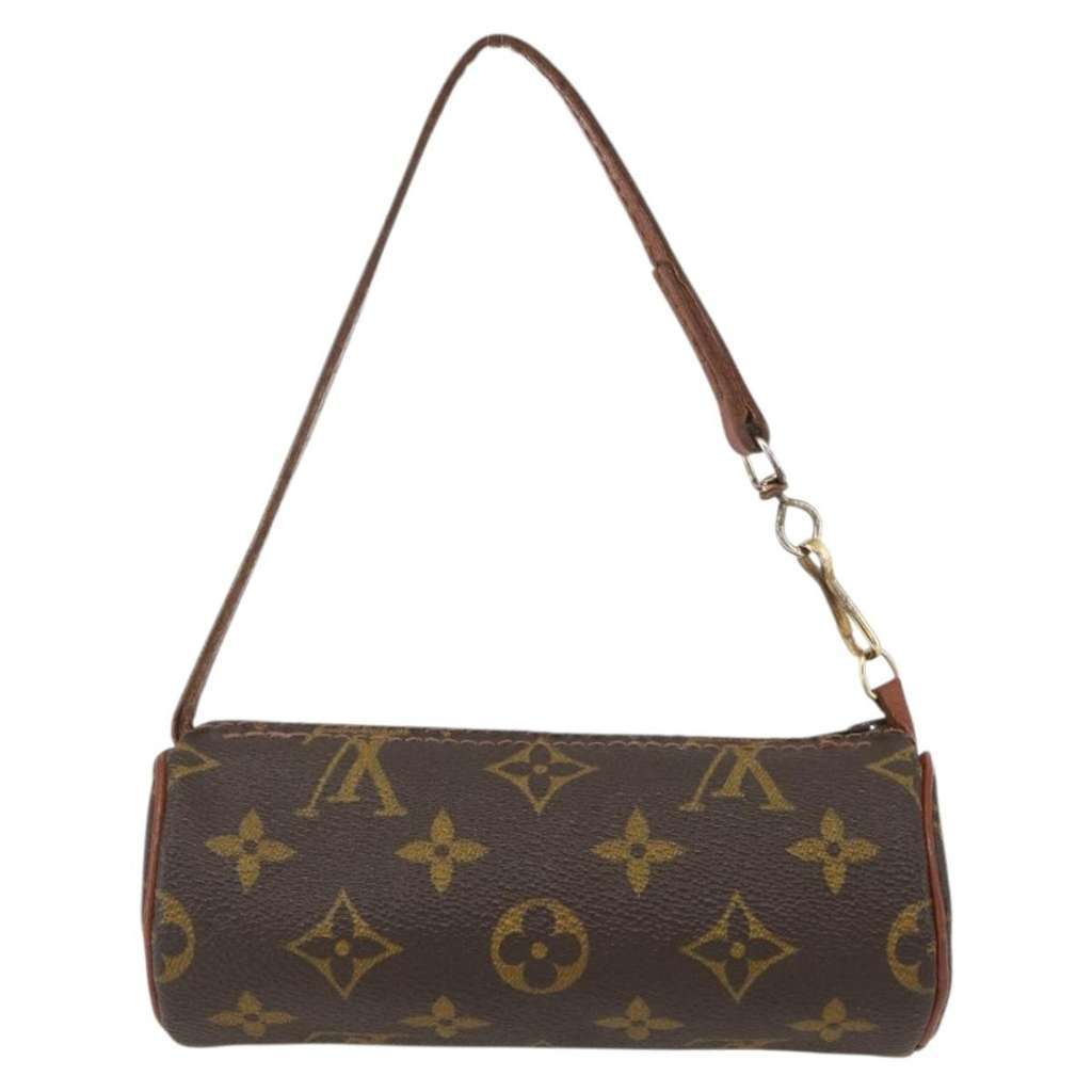 Louis Vuitton Papillon Pochette Brown Canvas Good condition - Back View