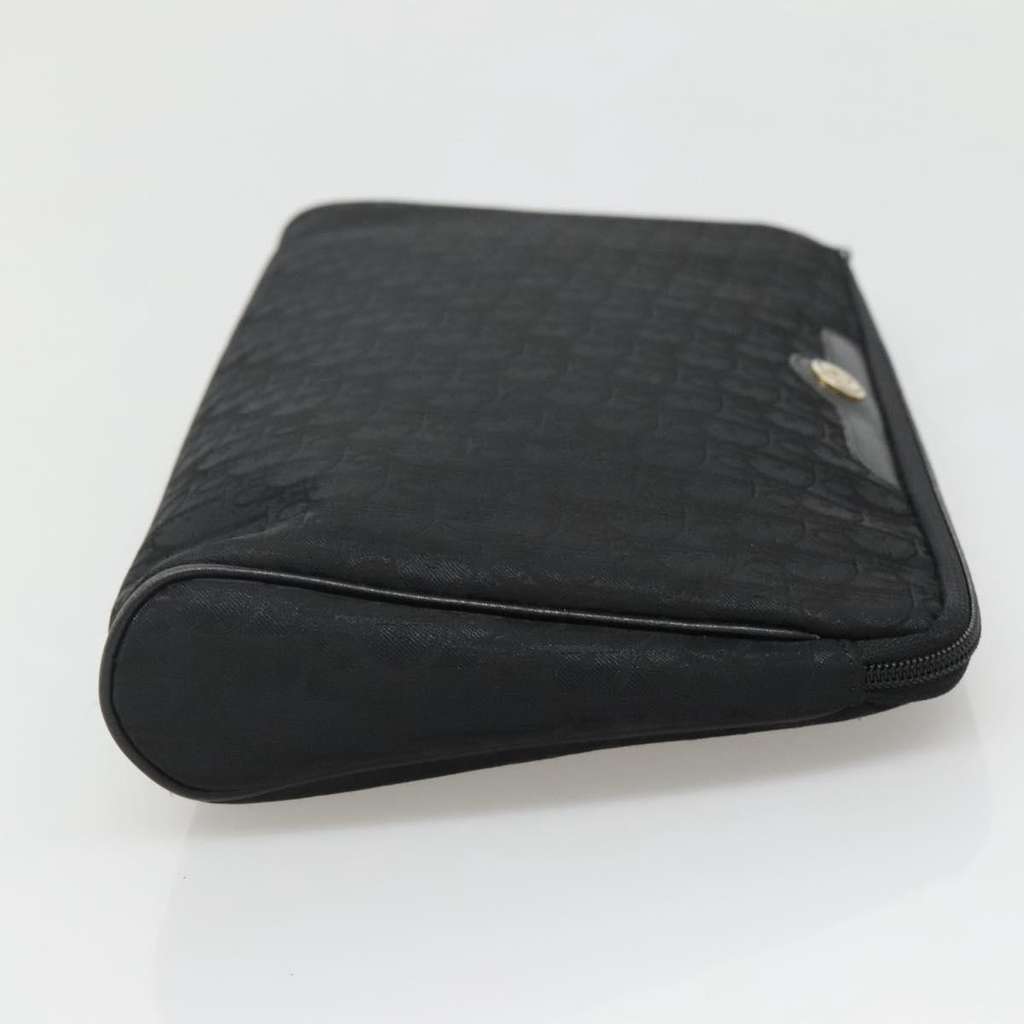 Christian Dior Trotter pouch Black Canvas Good condition - Model View