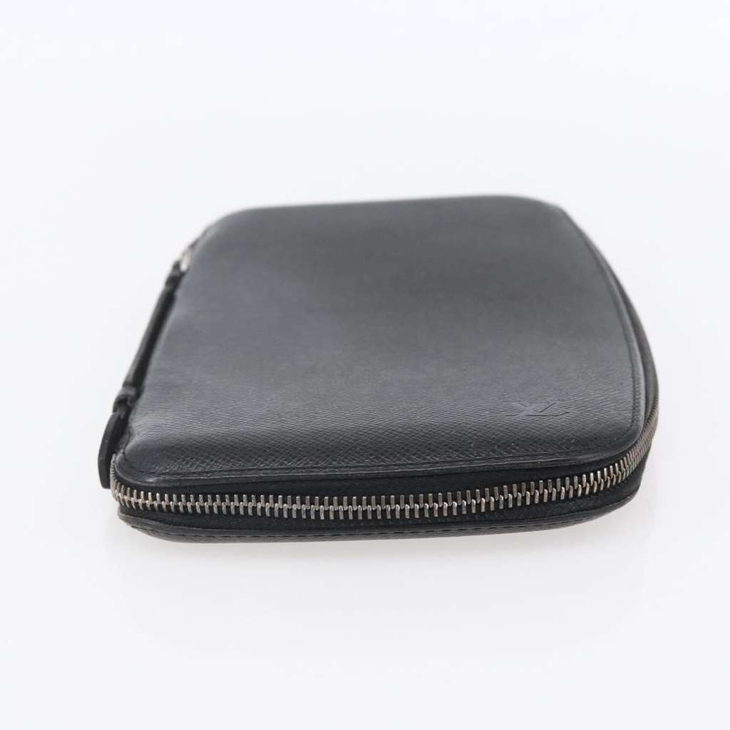 Louis Vuitton Organizer de Voyage Travel Wallet Black Leather Fair condition - Inside View