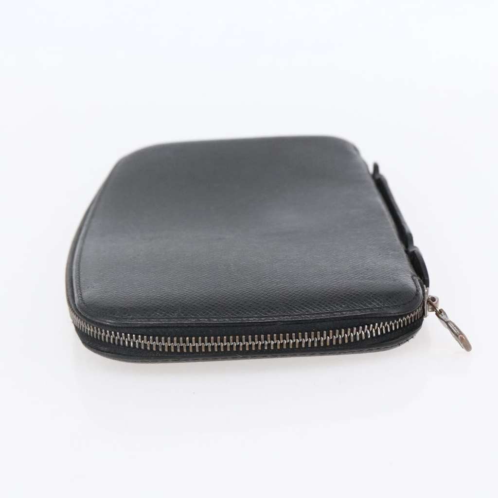 Louis Vuitton Organizer de Voyage Travel Wallet Black Leather Fair condition - Model View