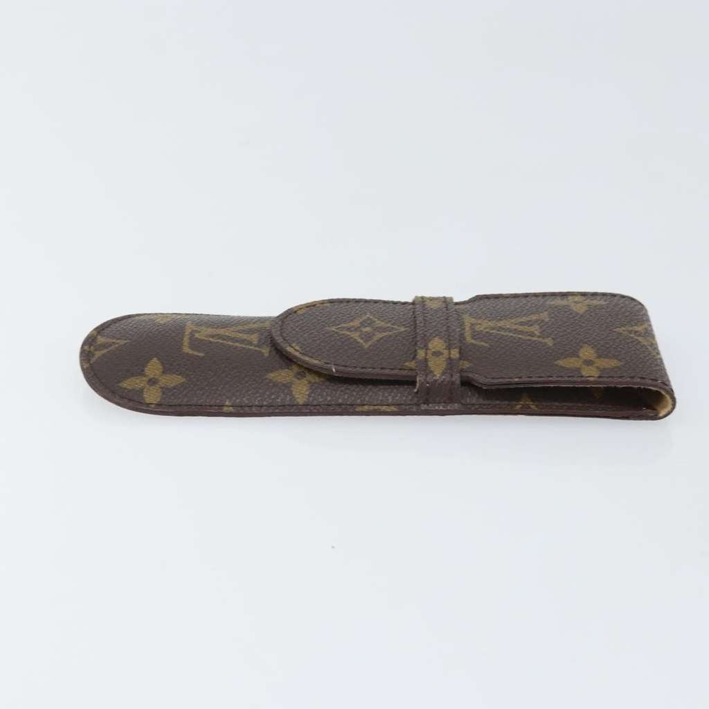 Louis Vuitton Etui à stylo Brown Canvas Good condition - Inside View