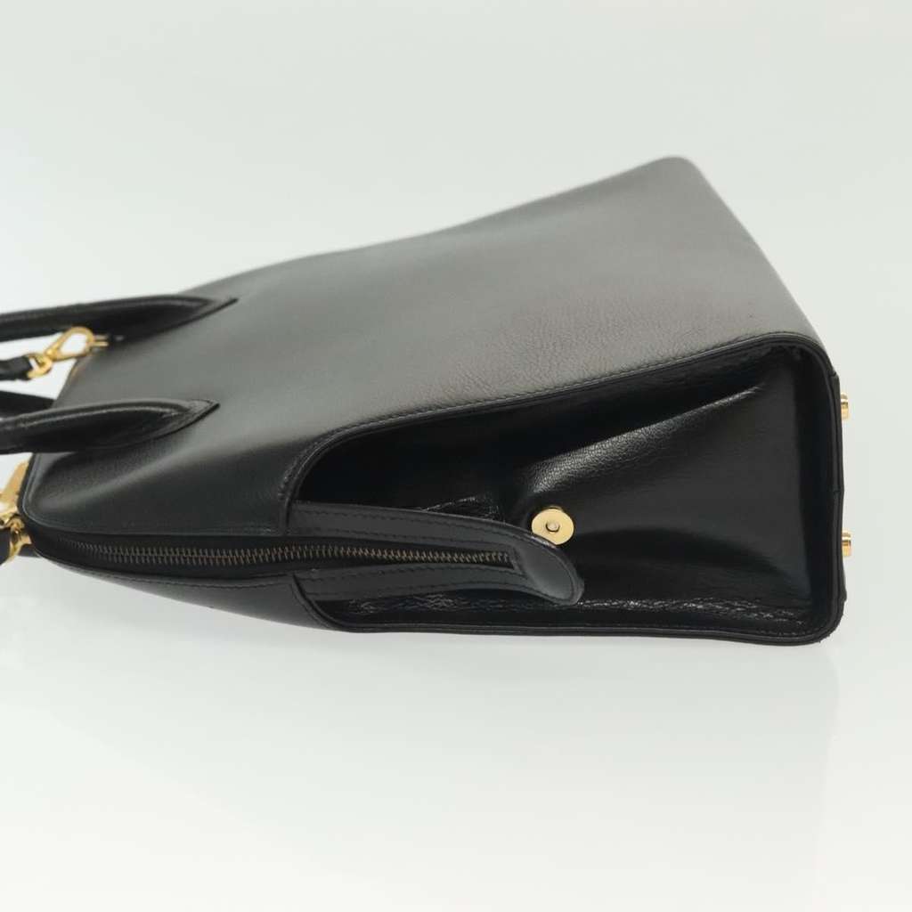 Salvatore Ferragamo Convertible Dome Gancini Black Leather Good condition - Model View