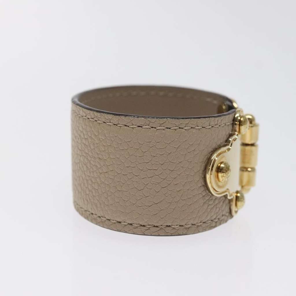 Louis Vuitton Save It Bracelet Beige Leather Good condition - Inside View