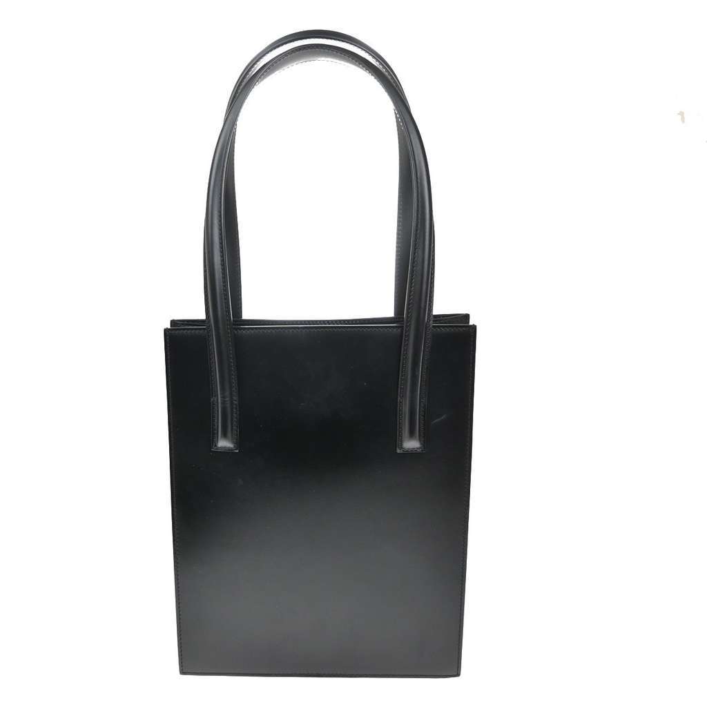 Cartier Panthère Handbag Black Leather Good condition - Back View