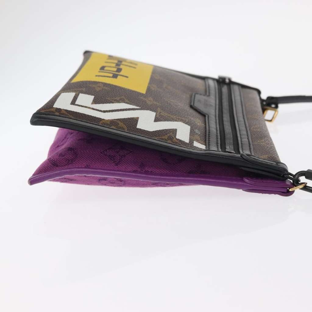 Louis Vuitton Double Flat Messenger Bag Other Canvas Good condition - Inside View