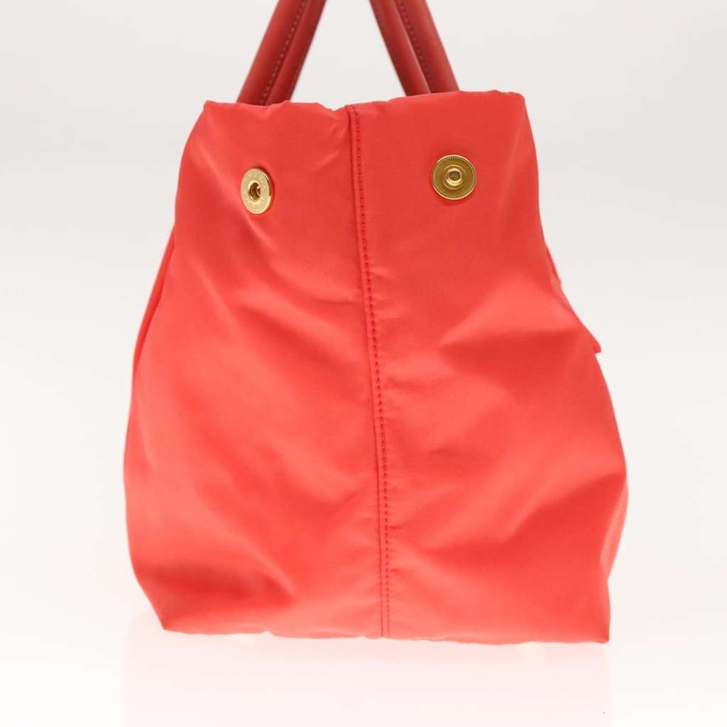 Prada Bow Tote Orange Good condition - Model View