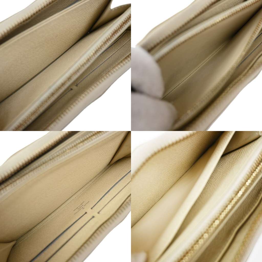 Louis Vuitton Zippy Wallet NM White Canvas Good condition - Box View