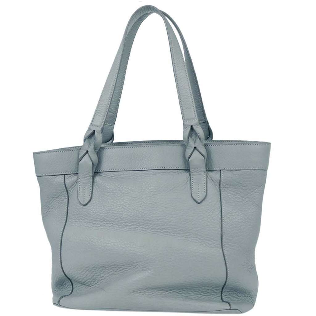 Loewe Fusta Totebag Blue Leather Good condition - Back View