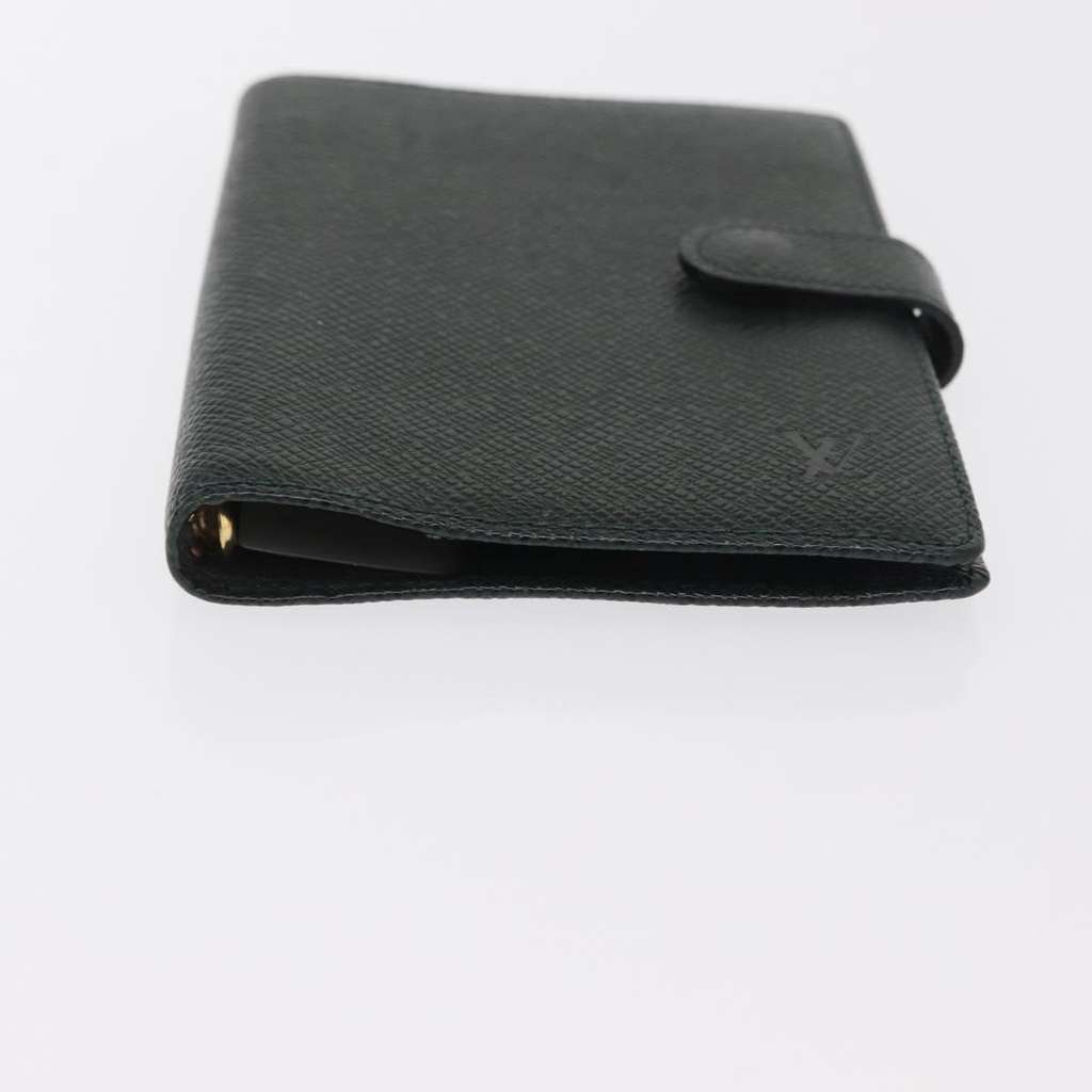 Louis Vuitton Agenda Cover Green Leather Good condition - Inside View