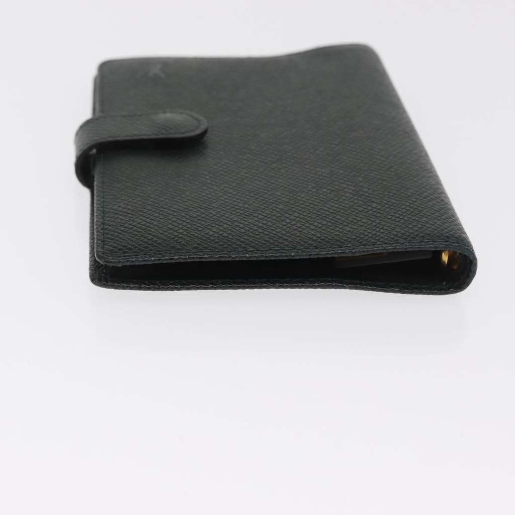 Louis Vuitton Agenda Cover Green Leather Good condition - Model View