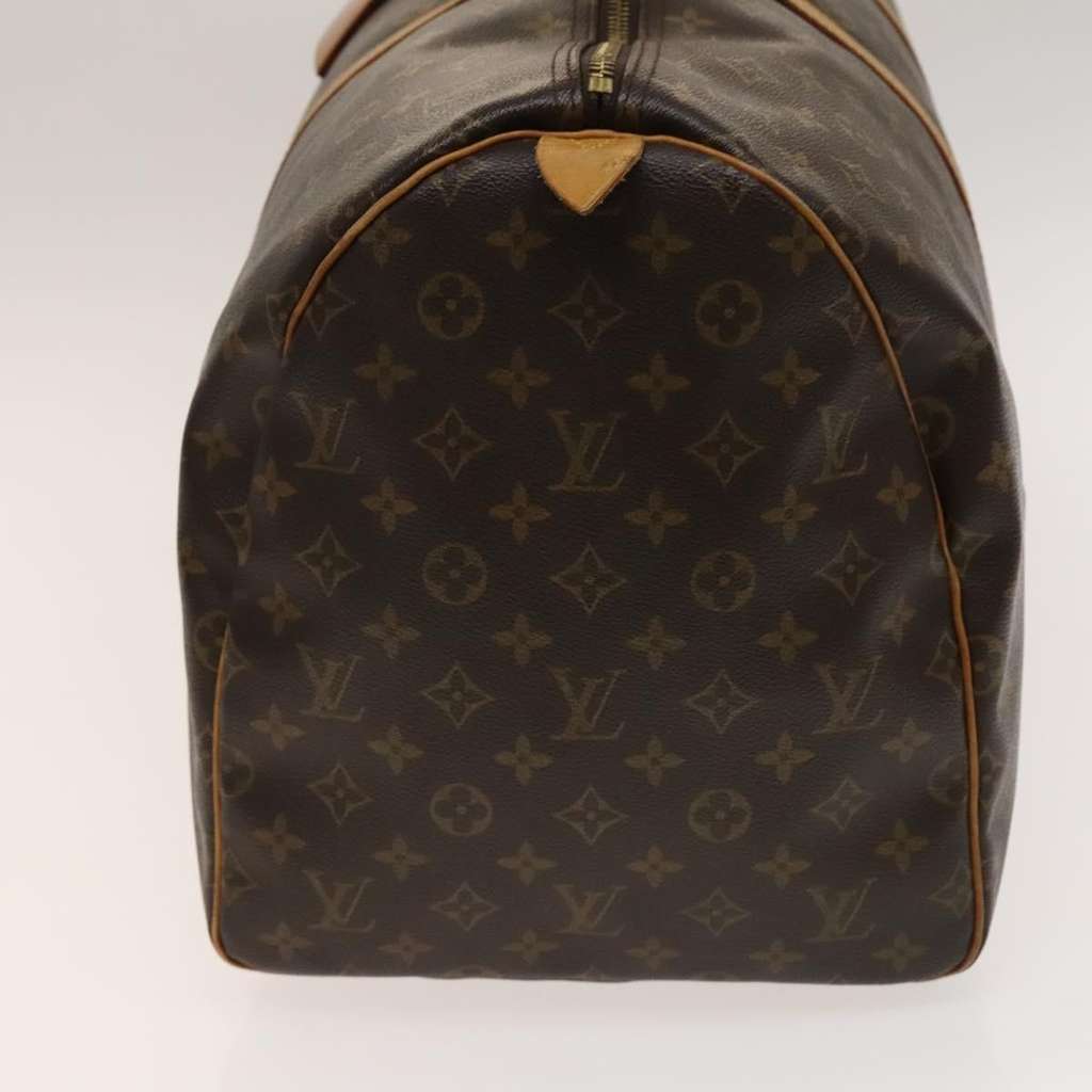 Louis Vuitton Keepall Bag Brown Canvas Fair condition - Inside View