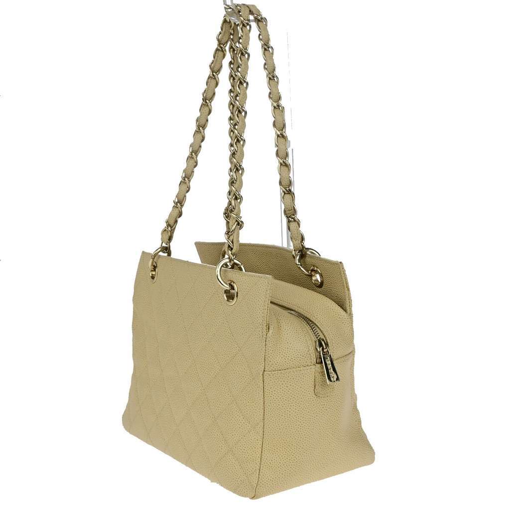 Chanel Petite Timeless Tote Beige Good condition - Model View