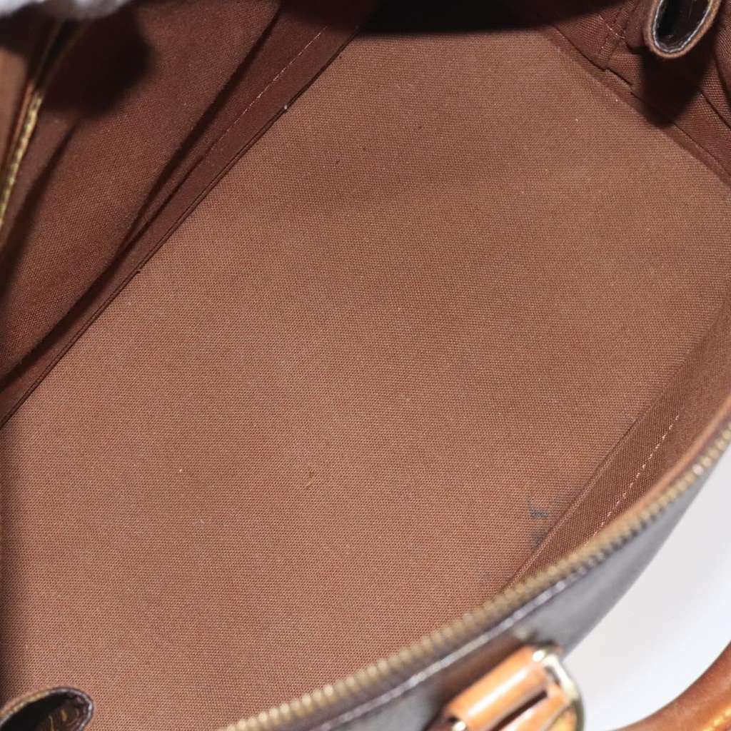 Louis Vuitton Alma Handbag Brown Canvas Fair condition - Box View