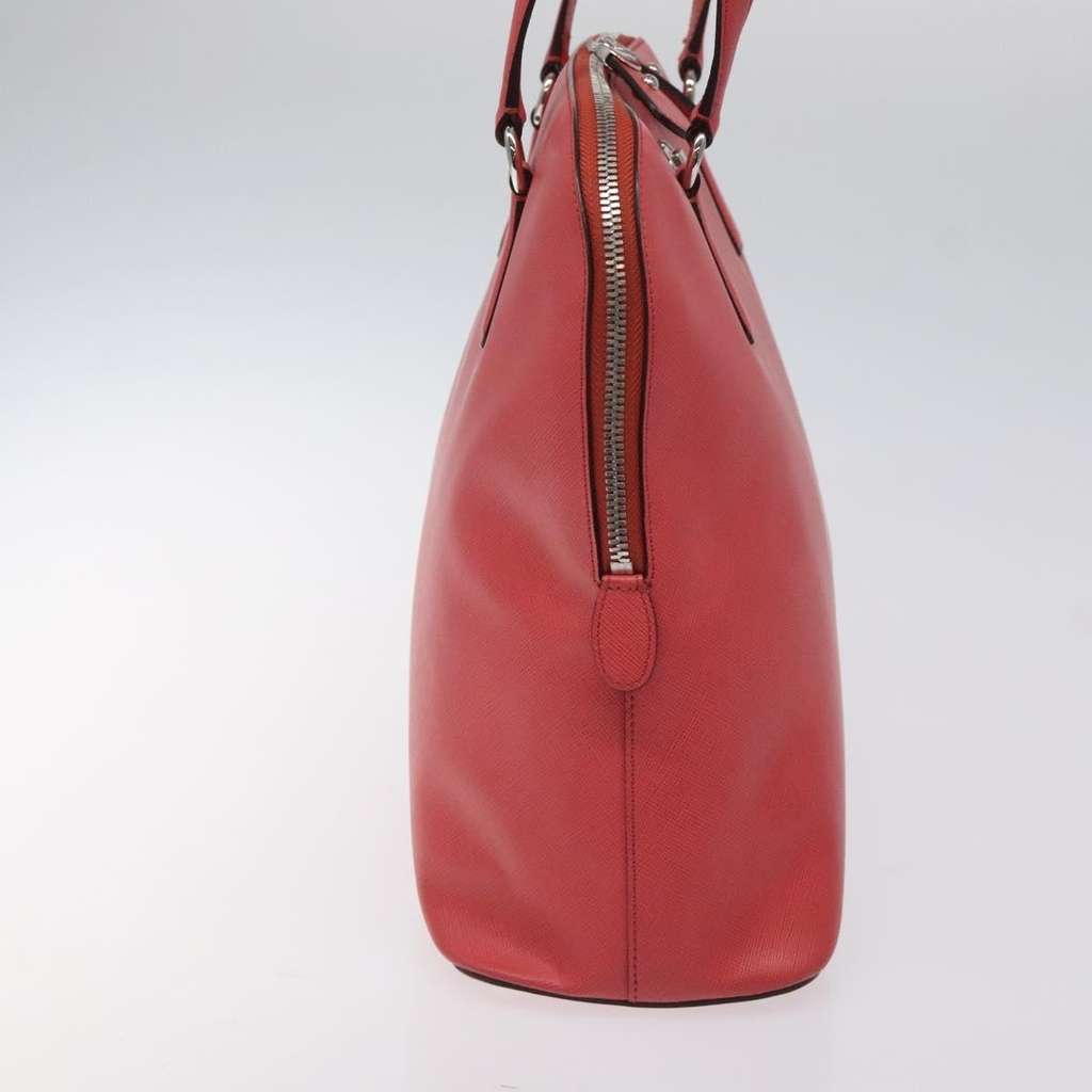 Salvatore Ferragamo Gancini handbag Pink Leather Good condition - Inside View