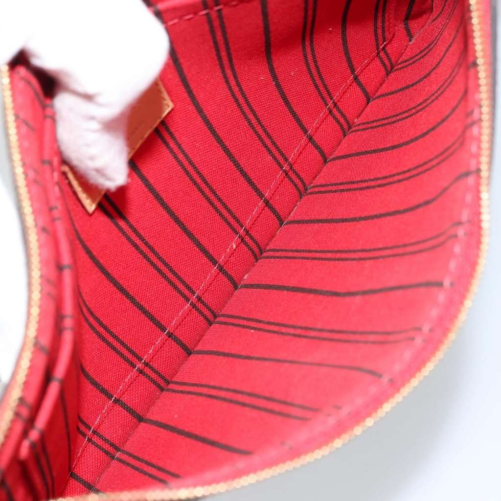 Louis Vuitton Neverfull Pochette Brown Canvas Fair condition - Box View