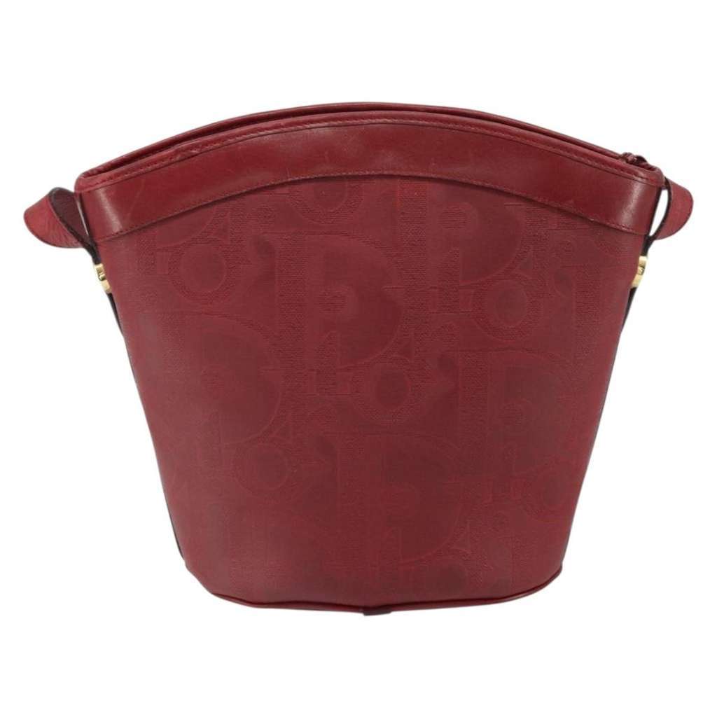 Christian Dior Trotter shoulder bag Red Good condition - Back View