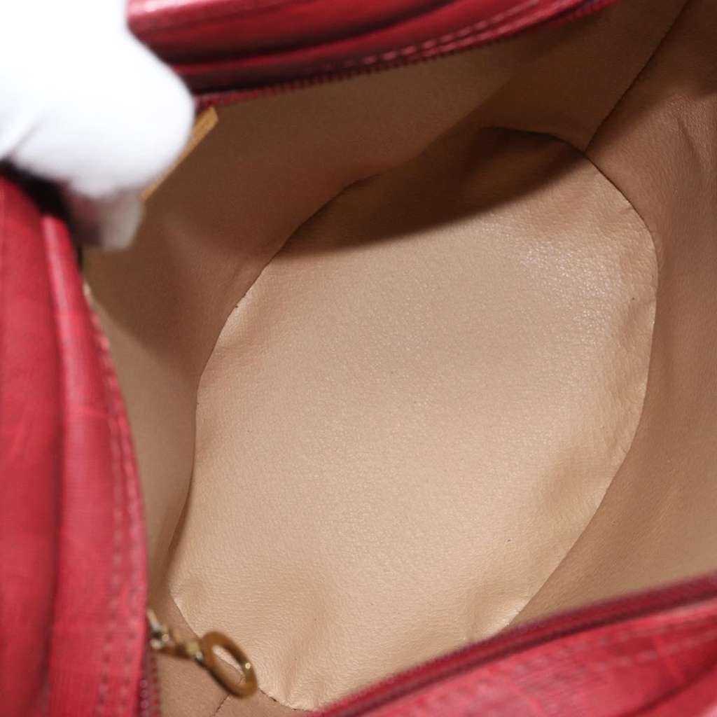 Christian Dior Trotter shoulder bag Red Good condition - Box View