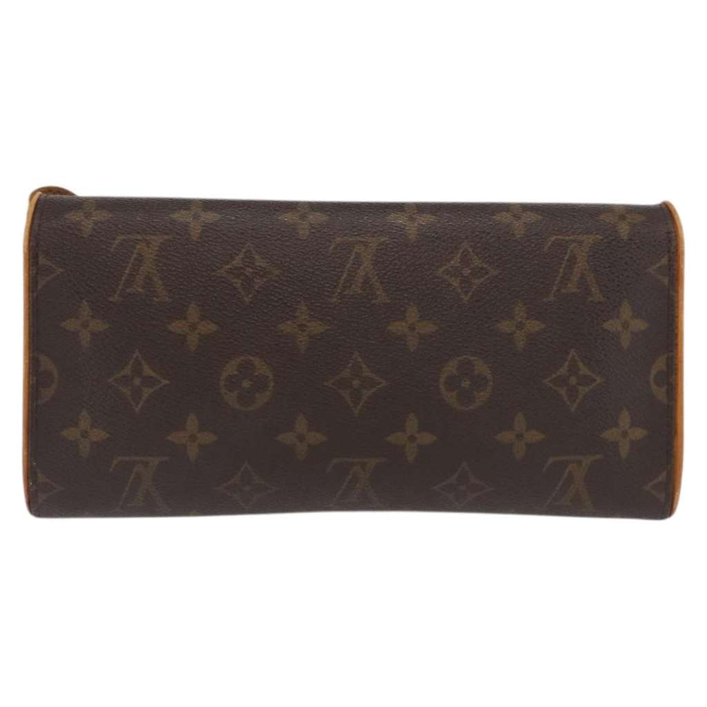 Louis Vuitton Twin Handbag Brown Canvas Fair condition - Back View