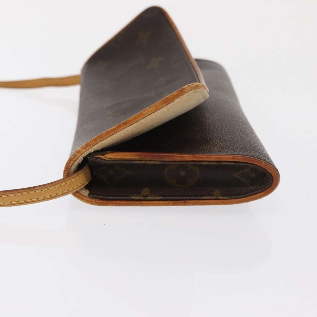 Louis Vuitton Twin Handbag Brown Canvas Fair condition - Model View