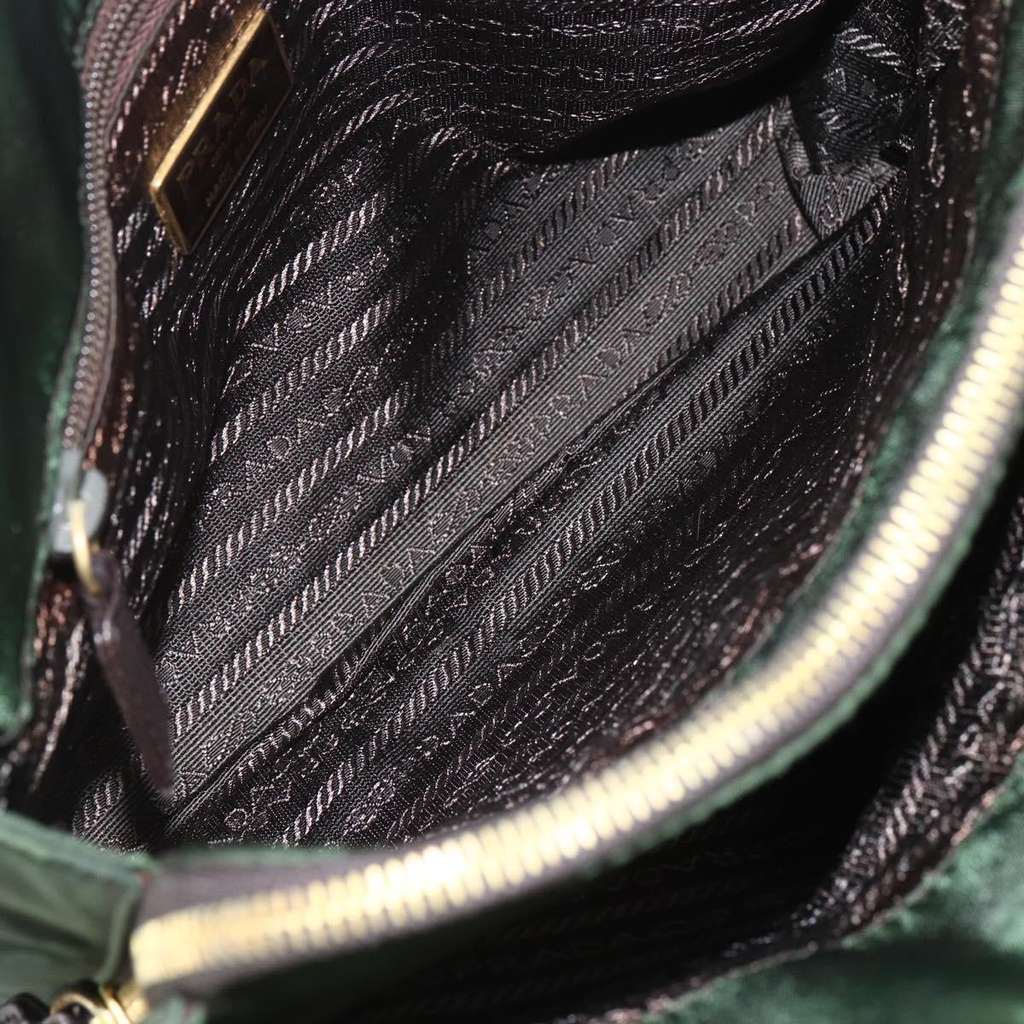 Prada Re-Edition 1995 Chain Tote Green Good condition - Box View