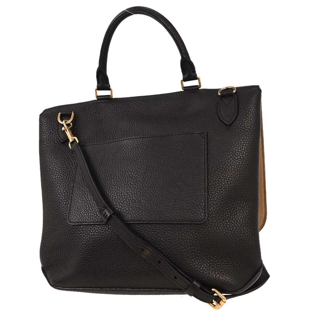 Louis Vuitton Volta Handbag Black Leather Good condition - Back View