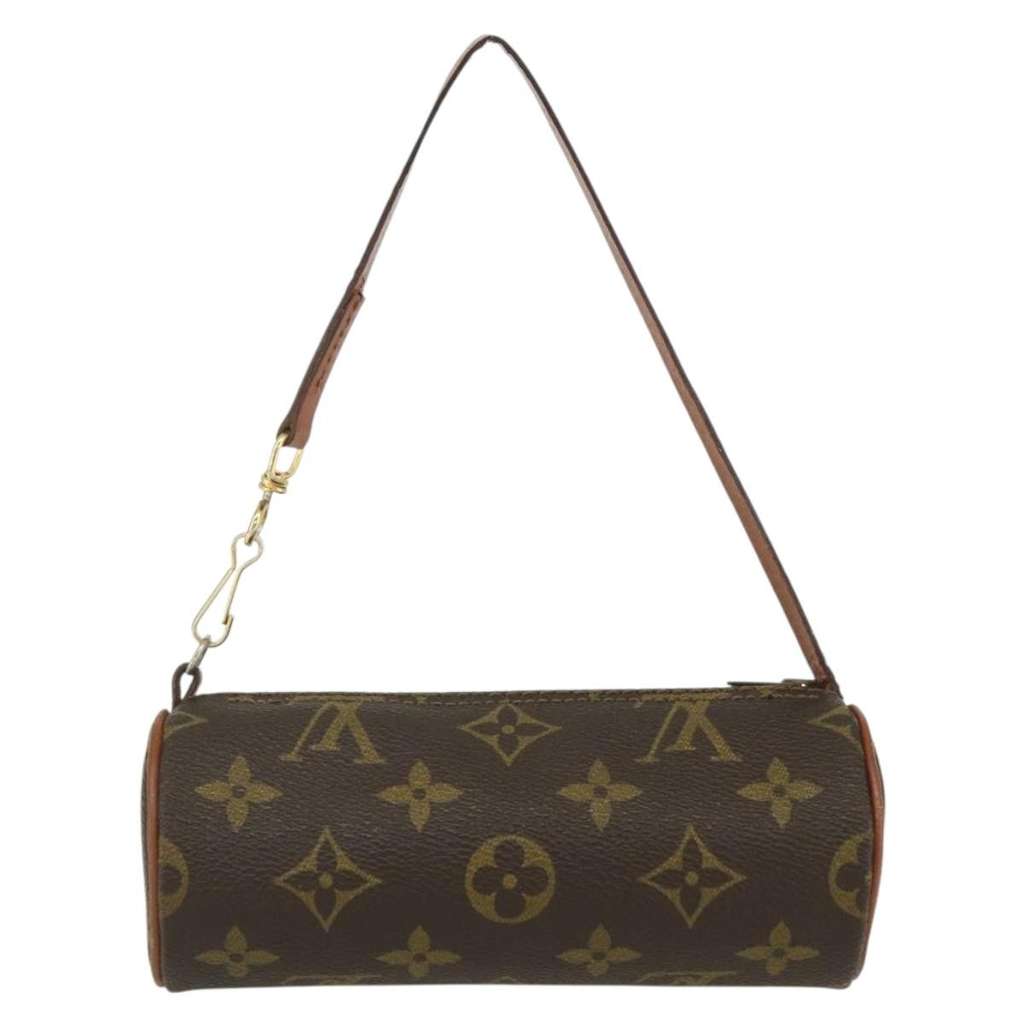 Louis Vuitton Papillon Pochette Brown Canvas Good condition - Back View