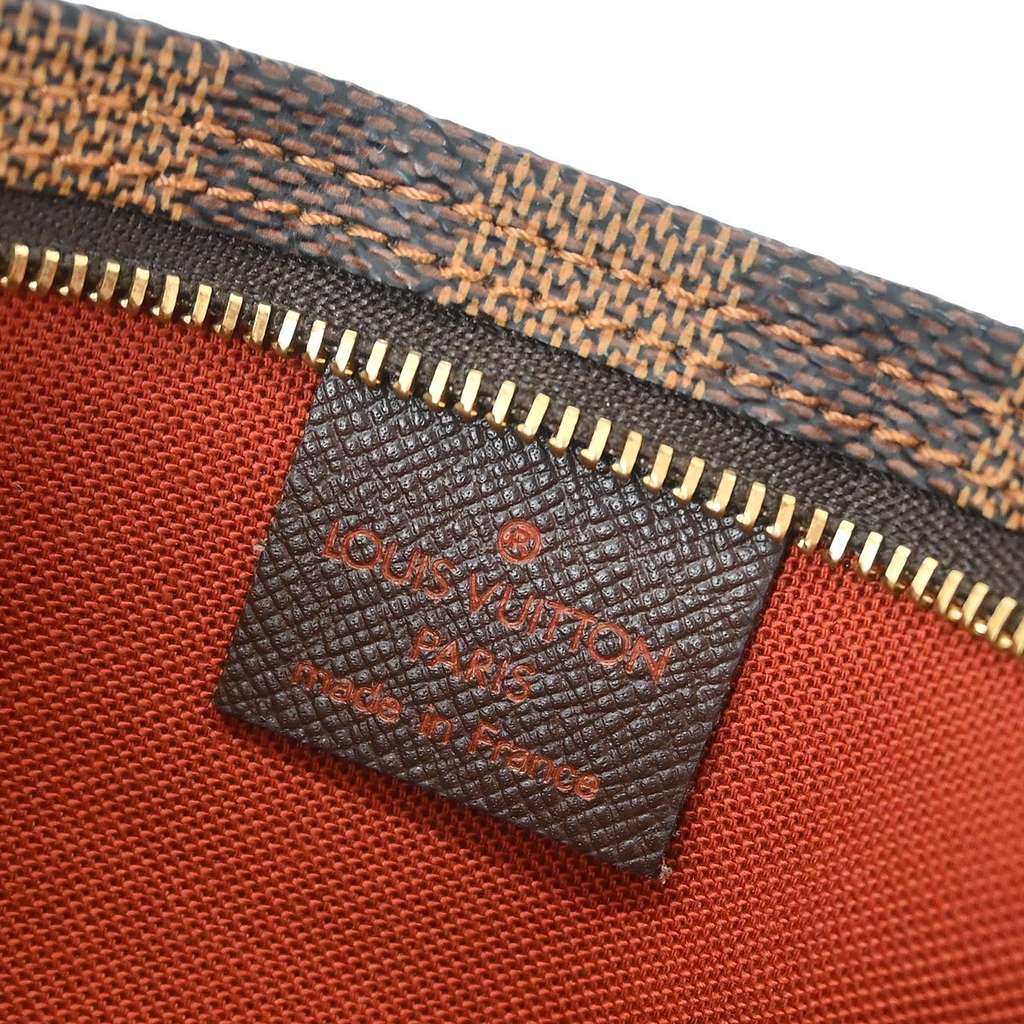 Louis Vuitton Trousse Make Up Bag Brown Canvas Good condition - Box View