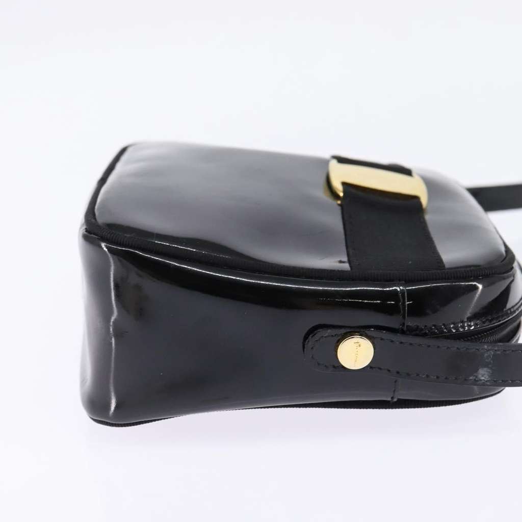 Salvatore Ferragamo Vara Bow camera Shoulder Bag Black Good condition - Model View