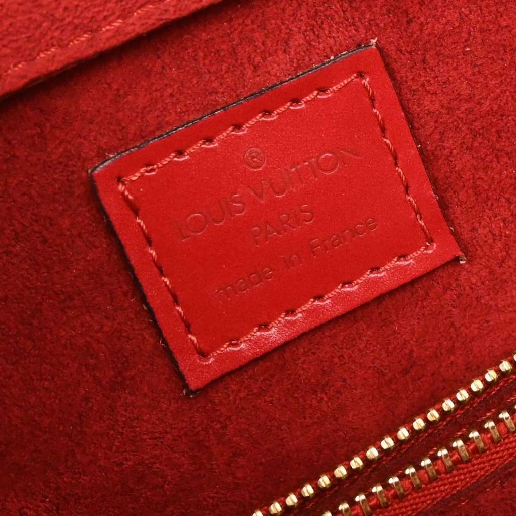 Louis Vuitton Pont Neuf Handbag Red Leather Good condition - Box View