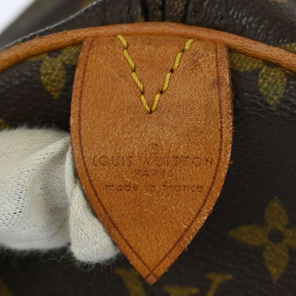 Louis Vuitton Keepall Bag Brown Canvas Good condition - Model View