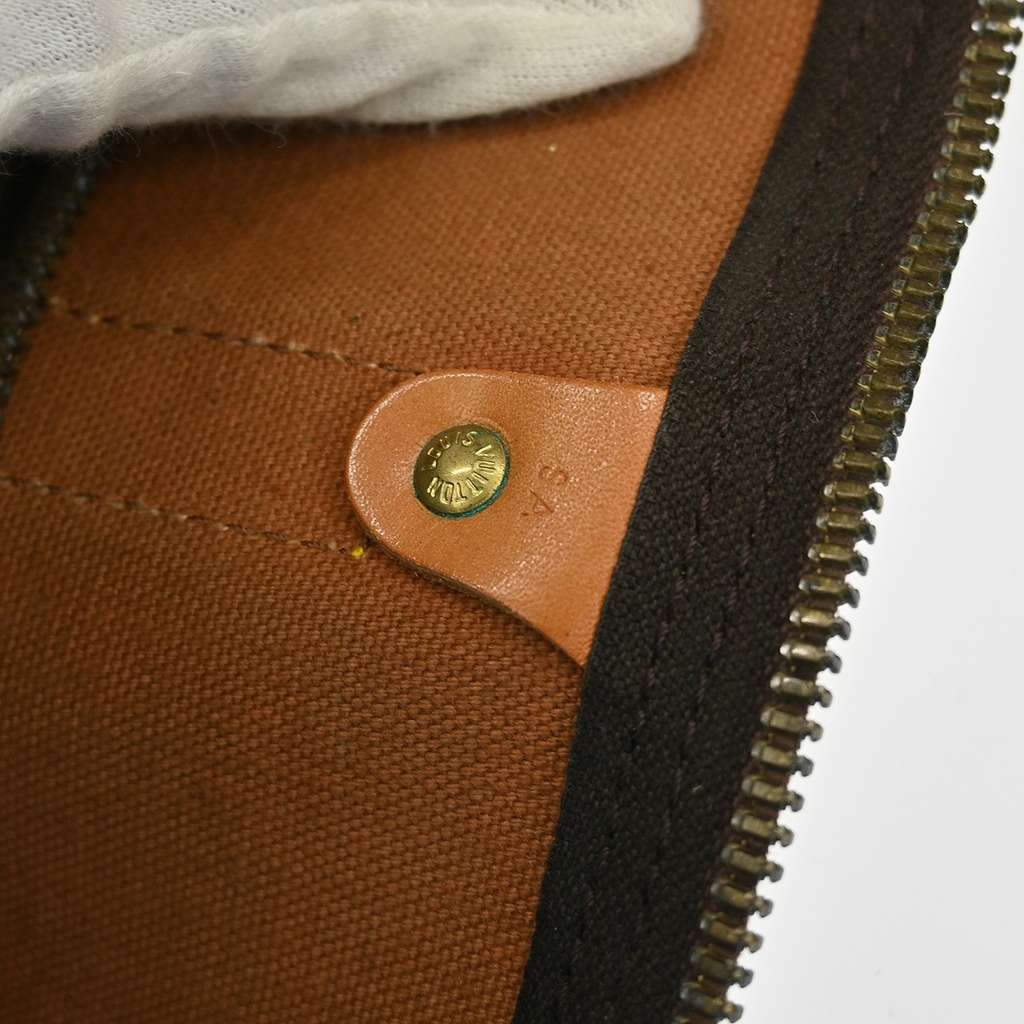 Louis Vuitton Keepall Bag Brown Canvas Good condition - Box View