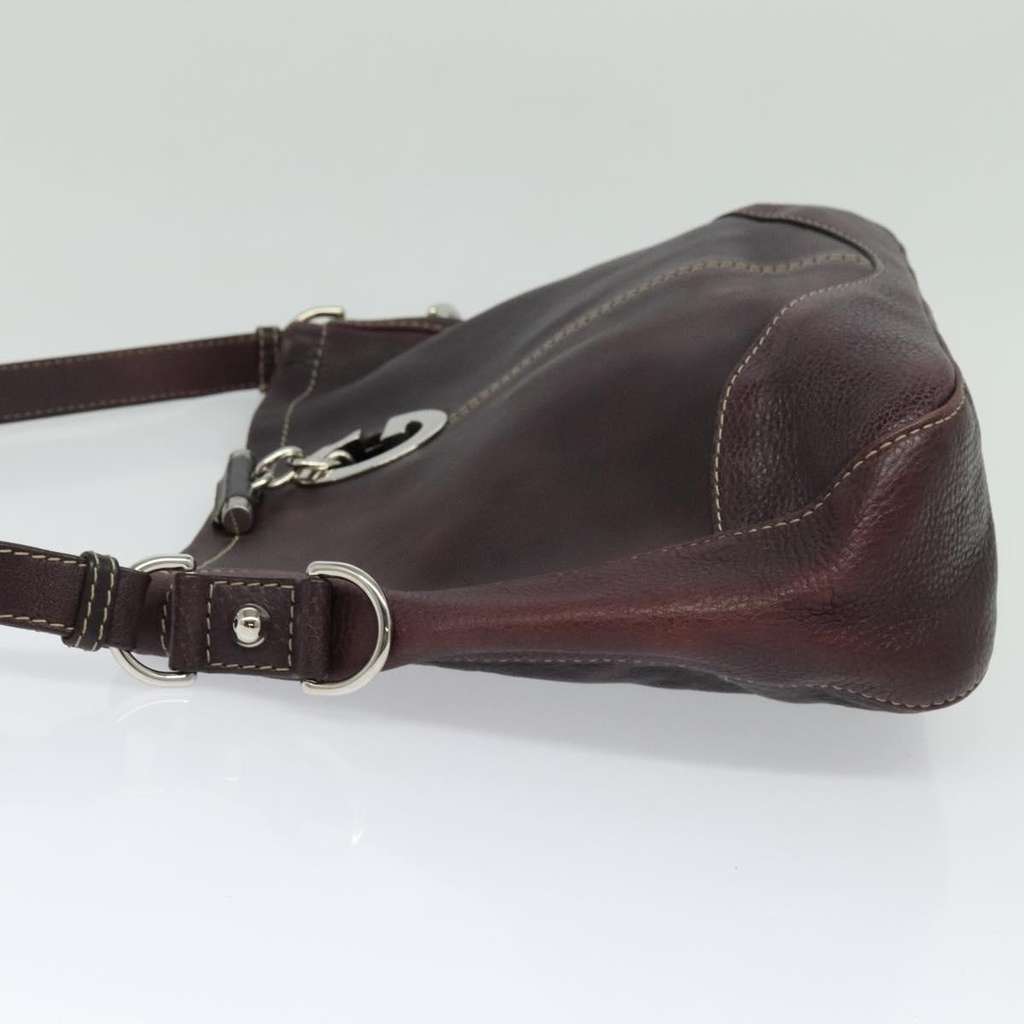 Gucci Charlotte Shoulder Bag Burgundy Leather Good condition - Inside View